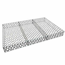 Габион двойного кручения матрацно-тюфячный дорожный оцинкованный полимерный (ЦП ПВХ) ГСИ-М 60х80 (С60) 6х2х0,17х3,4 мм 2,04 м3 ГОСТ Р 52132-2003