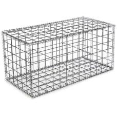 Габион сварной коробчатый спиральный оцинкованный (Ц) 0,5х0,5х0,5х4,8х50х100 мм ГОСТ Р 58120-2018